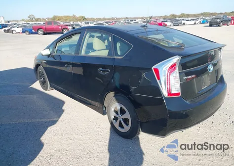 2015 Toyota Prius Three из США, поврежденный, VIN JTDKN3DU2F0440559
